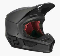 Fox v1 core matte black moto helmet