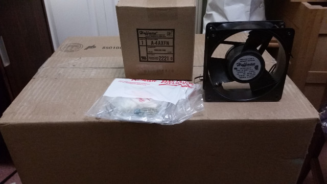 $40 NEW HOFFMAN INDUSTRIAL COOLING FAN A-4AXFN in General Electronics in St. Catharines