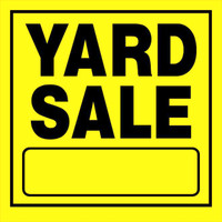 Yard Sale this weekend in Kingsville 