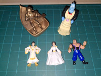 Disney Aladdin & The Little Mermaid McDonalds Toys