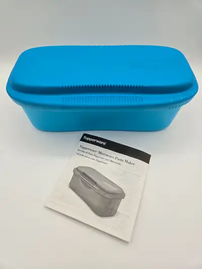NEW Tupperware Microwave Pasta Maker, View more