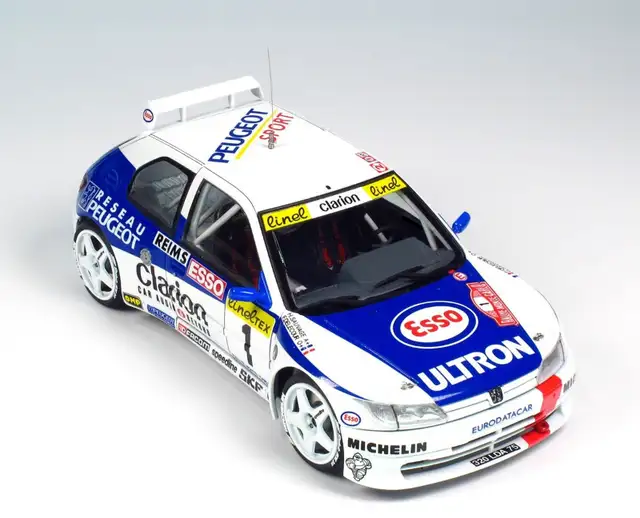 NuNu 1/24 Peugeot 306 MAXI ’96 Monte Carlo in Toys & Games in Richmond - Image 6