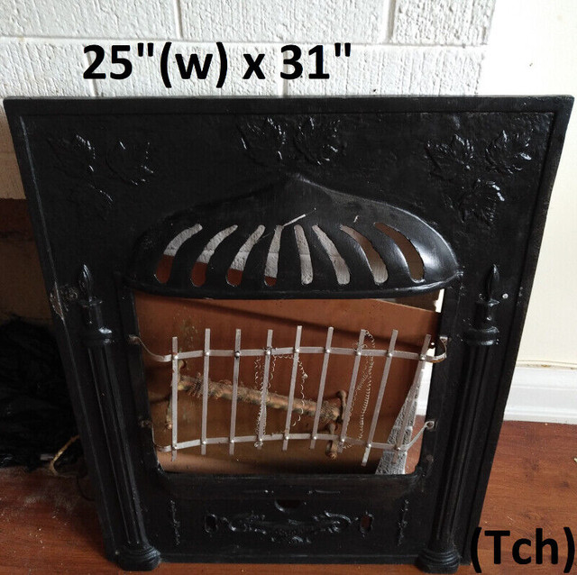 Antique Faux Fireplace Electric Heater - Cast Iron, Early 1900's in Arts & Collectibles in Markham / York Region - Image 4