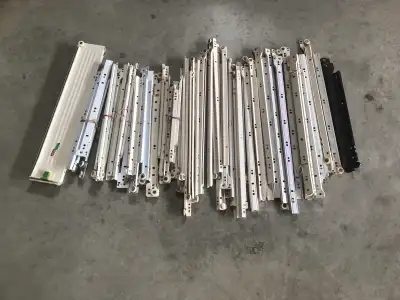 Coulisse trac rail de tiroir de 10"@22"po @2.$pair , View more