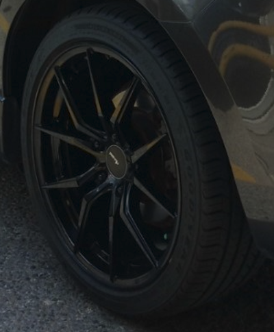 5x114.3 (5x4.5) Bolt pattern, Advati Rancing Set of Goodride SA07 tires with only 2 months of wear,...
