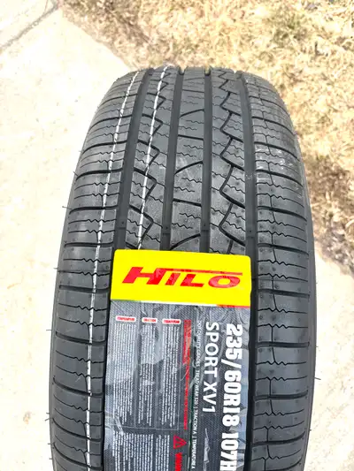 Brand New Set of 4 Tires. I DO’NT INSTALL 235/60R18 Hilo XV1 All Season Tires. $540 FIRM! Pick up is...