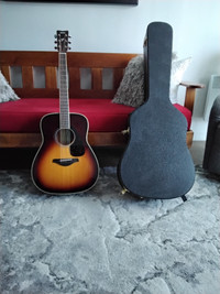 Yamaha Acoustic Guitar and Case