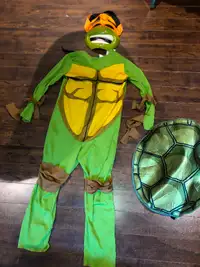 Déguisement ninja turtles/masque rigide- enfant 7 à 10 ans