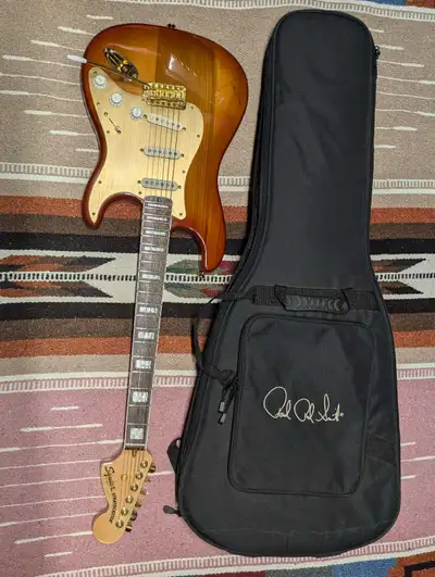 2022 Fender Squire 40th Ann. Gold Edition Noiseless Mod & Case, View more