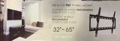 LED & LCD Tilt TV Wall Mount 32” - 65” (Brand New in Box), View more