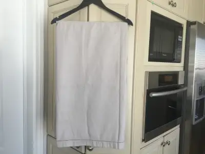 GREY TABLE CLOTH DIM 53x63 INCHES , View more