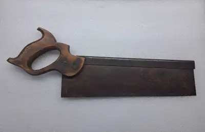 Vintage back Saw, View more