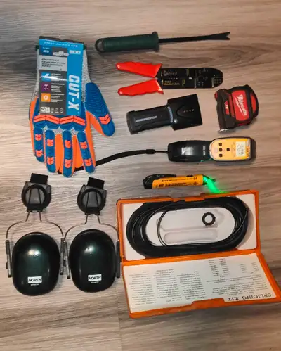 Tools, mostly for electric. Works. Just extra , View more