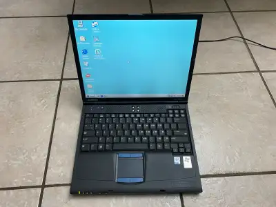 Compaq EVo  N600C Laptop with series port Windows 98 SE for Sale, View more