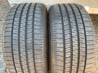 Pair of 255/40/19 96W Goodyear Eagle F1 Supercar with 85% tread