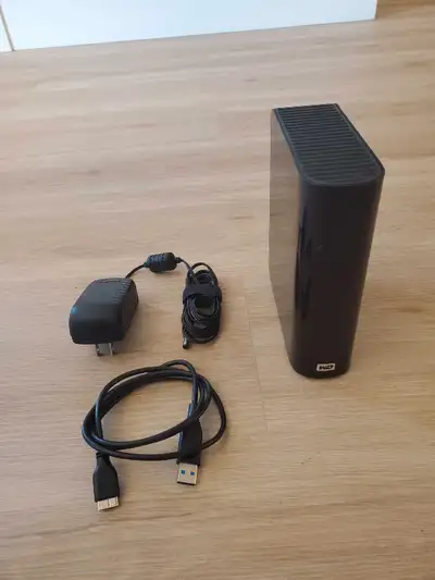 3TB Western Digital External Hard Drive, View more