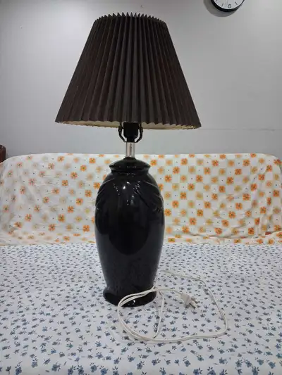 Black Ceramic Table Lamp, View more