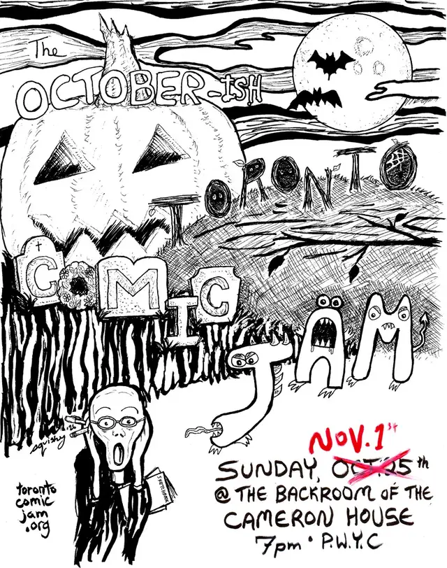 The October-ish Halloween Hangover Comic Jam