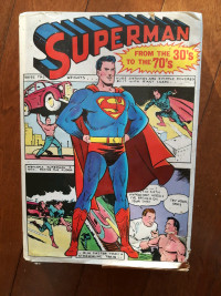 Vintage H/C Book -Superman (30s to the 70s)