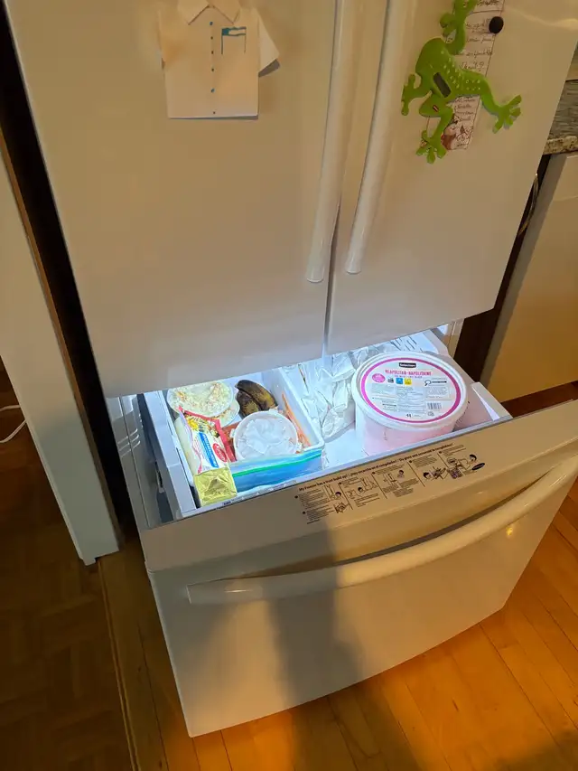 Frigidaire, freezer drawer.414908117293486082