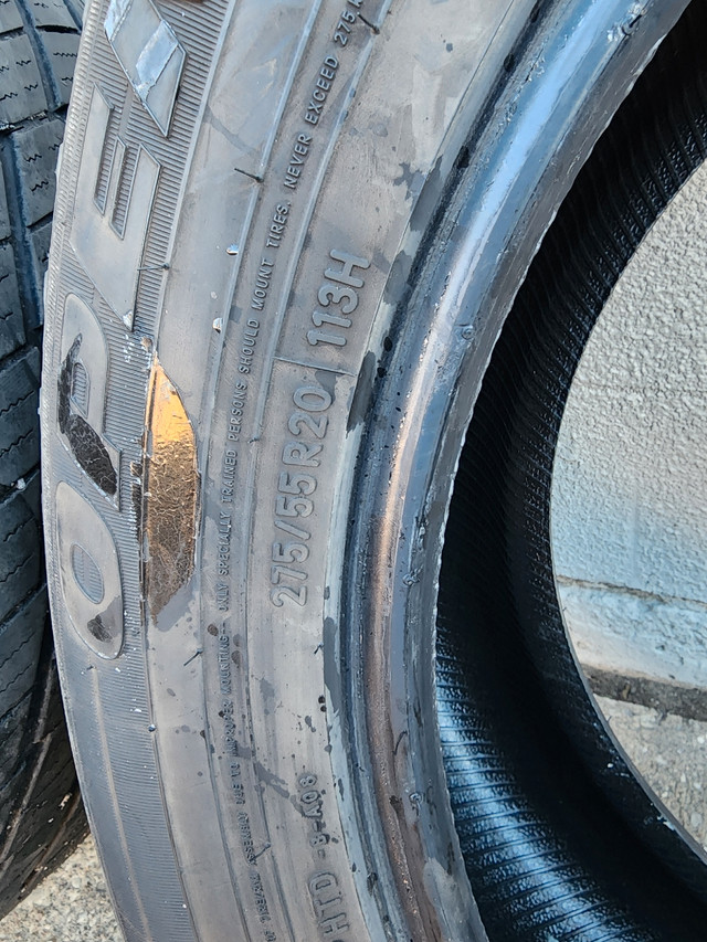 2 Toyo Open Country H/T 275/55R20 All Weather Tires  in Tires & Rims in Edmonton - Image 4