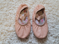So Danca Full Sole Leather Ballet Shoe SD69S, Pink Child Size 9
