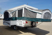 2011 Palomino slide out tent trailer 