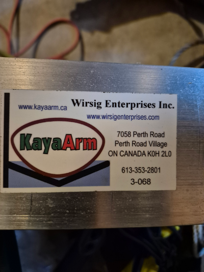 Used KayaArm Kayak Launching system for Docks. Simple to attach to your dock and even simpler to use...