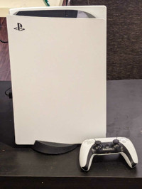 PS5 Disc Console + One controller