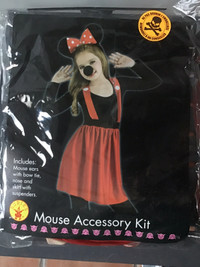 Costume Halloween Souris pour enfant et jeune femme. 3 mcx