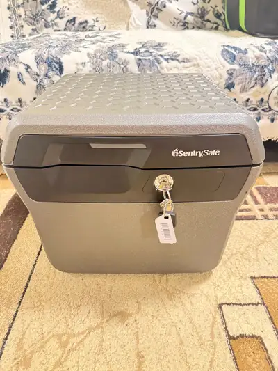 SentrySafe Fire-Resistant  Safe Box Key Lock, View more