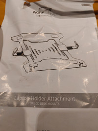 Laptop holder attachment - all pieces there just not in box