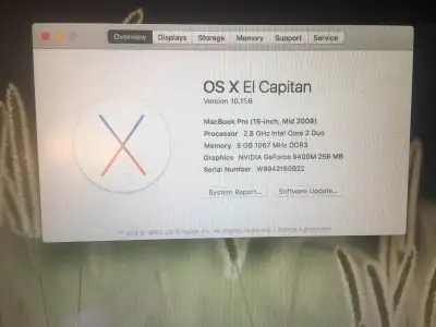 13.3 inch MacBook Pro i5 -  A1278 laptop $ 199, View more