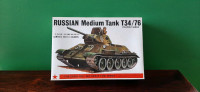 Modèle  à coller Vintage Bandai military tank model kit
