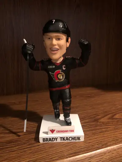 Brady tkachuk bobblehead, View more