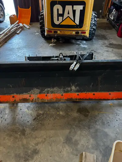Plow. Can be attached to a variety of different vehicles / heavy equipment. Message Les at 902 565 9...