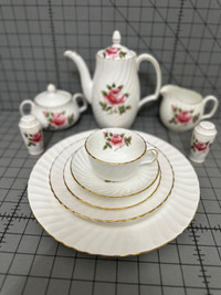 Complete 12 Dinner Place Settings Vintage 1960s Northumbria CARL