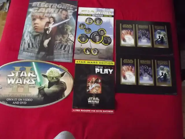 VARIOUS STAR WARS /PHANTOM MENACE MOVIE POSTERS 1980/S-2018 in Arts & Collectibles in City of Toronto - Image 8