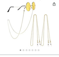 Eyeglass Chains Circle Chain Non-Slip Eyeglass Holder Sunglasses