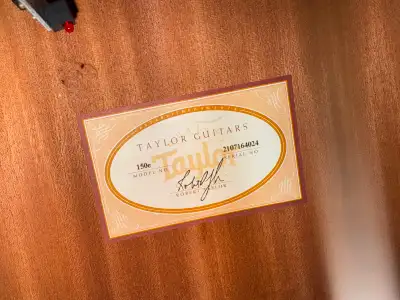Custom slightly smaller Taylor 12 string guitar., View more
