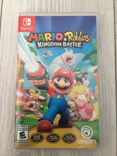 Cassettes de SWITCH Mario Rabbids 55$ *** VOIR MES AUTRES ANNONCES ***