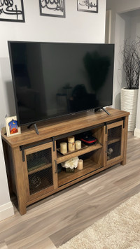 Tv and shelf