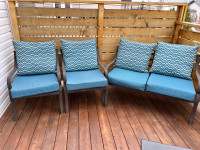 Patio sofa set 