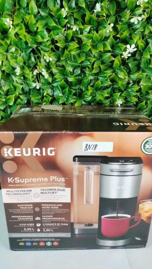 Keurig K-Supreme Plus K-Cup Pod  Coffee Maker, Stainless Steel62863261684483123