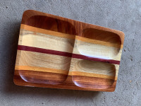 Wood dish