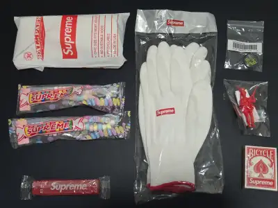 Supreme assorted stickers and gifts, View more