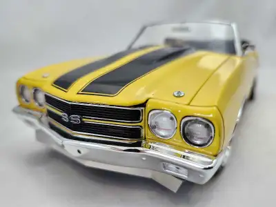 1970 Chevrolet Chevelle SS Convertible Restomod Yellow 1:18 ACME, View more