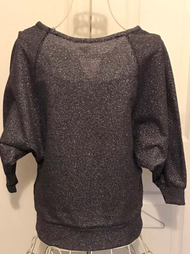 Purple Guess glitter top -Reduced! in Women's - Tops & Outerwear in Mississauga / Peel Region - Image 4