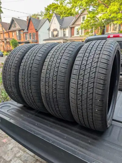 Set of 4 Bridgestone ecopia h/l 422 plus 225/45r19 1 tire is basically new 95-99% life left. Made 20...