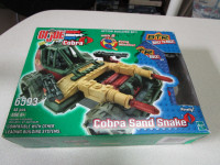 G.I Joe Cobra Sand Snake 48pcs Building Set 2003 HASBRO #06593